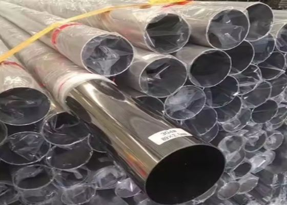 ASTM A554 Stainless Steel Pipe Tubing with 1/4 Inch - 48 Inch Size Range and 0.3mm-150mm Thickness