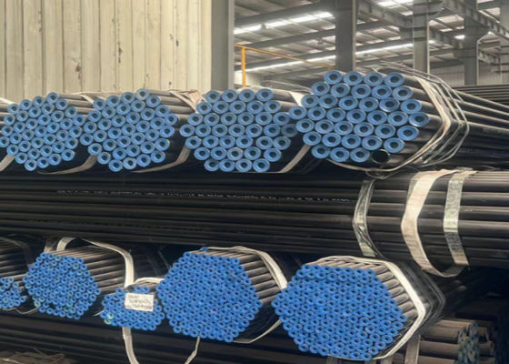 Punching Processing On GB/T8163 Seamless Steel Pipe For Industrial Applications