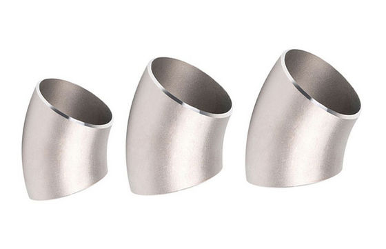 45° Cold Bending Technic Stainless Pipe Fittings for Heavy-Duty Applications