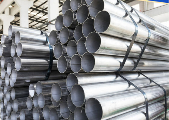 Galvanized ERW Steel Pipe Grade A53/ A106/ S235JR/ S355JR For Oil Pipeline