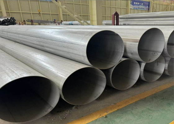 6.4M Length Galvanized Steel Welded Pipe Bare Surface Finish for Frequency Welding
