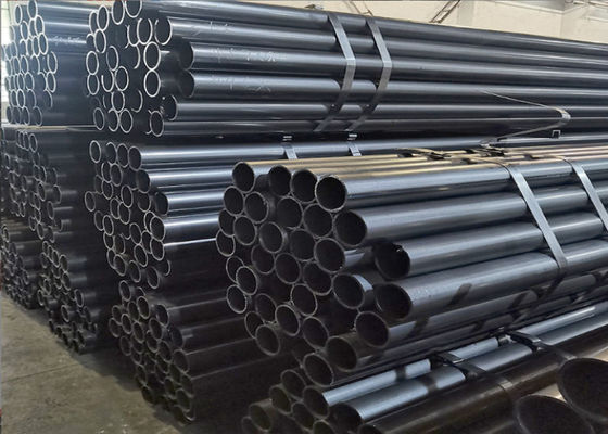 6.4M Length Electric Resistance ERW Welded Steel Pipe With End Protector Caps Third Party Inspection SGS