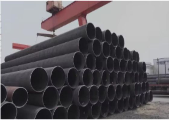 X65 Grade Steel Round Tube EN10210 Standard Anti Rust Oil High Performance