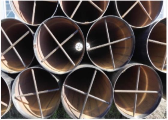X65 Grade Steel Round Tube EN10210 Standard Anti Rust Oil High Performance