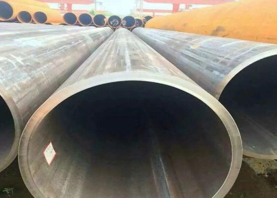 Anti Rust Oil Coating LSAW Steel Pipe For EN10210 Standard Longitudinal Welded Line