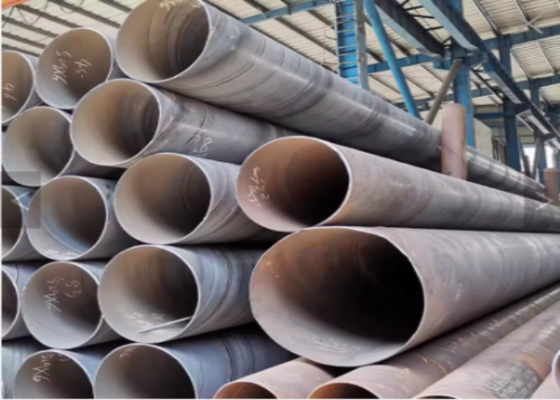 SSAW Steel Pipe for Low Pressure Liquid Delivery and Construction