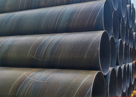 SSAW Steel Pipe for Water Gas Oil Transport 3PE Coated