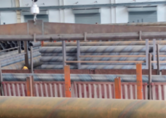 SSAW Steel Pipe for Oil Gas Water Structural Applications