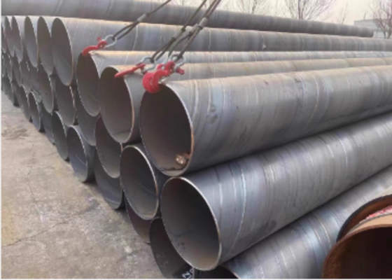 SSAW Steel Pipe 219.1mm-2540mm OD 5mm-25.4mm Wall Thickness