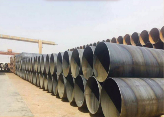 API 5L SSAW Steel Pipe 6M 12M for Construction and Oil Gas Delivery