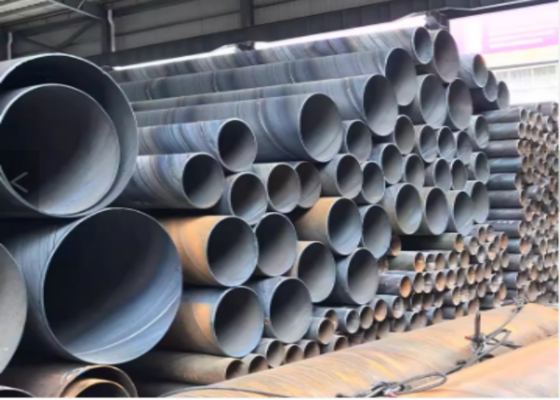 SSAW Steel Pipe 219.1mm-2540mm OD 5mm-25.4mm Wall Thickness