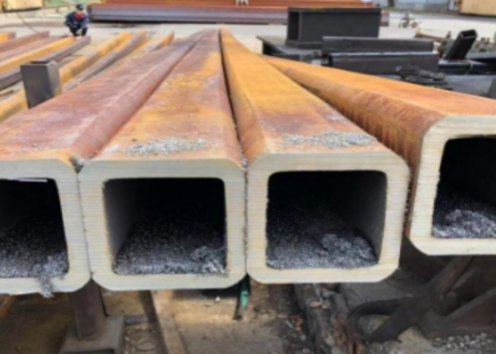 ASTM A500 Steel Hollow Sections 10x10mm to 500x500mm with Decoiling