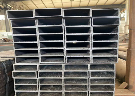 S235JR Steel Hollow Sections 15-1000mm OD Black Rectangular