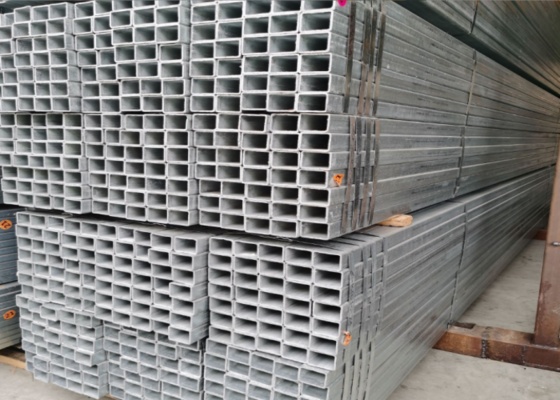 Steel Hollow Sections 0.5-50mm Thickness ASTM A500 for Structural Pipes