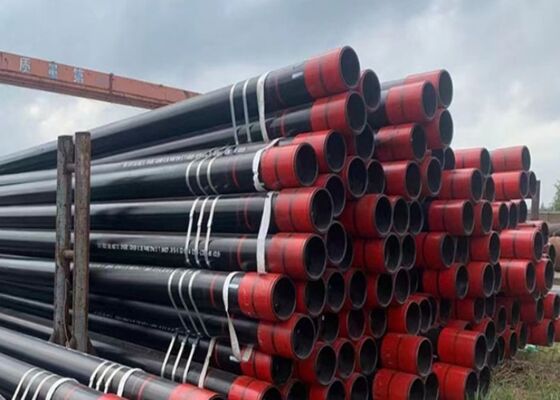 API5CT N80 L80 P110 Steel Casing Pipe with Male/Female Threaded Ends and 2.11mm-300mm Thickness for Heavy Duty Applications