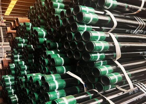 Steel Casing Pipe with Male/Female Threaded End Connection for Water Transport - Corrosion Resistant API5CT N80 L80 P110