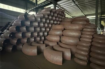 1/2'' to 24'' Carbon Steel Pipe Fittings WPB Grade with Butt Welding Connection for Industrial Use