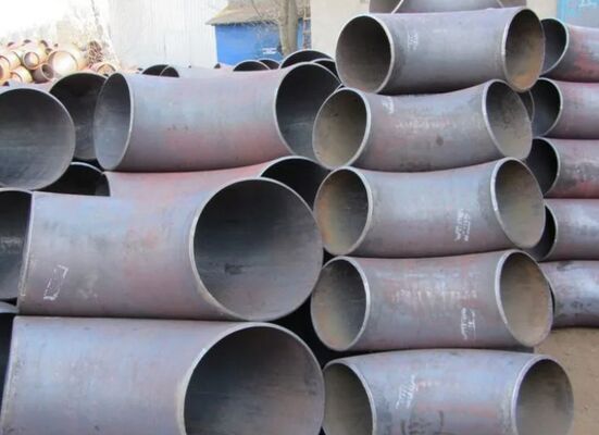 Steel Pipe Fittings with Butt Welding Connection High Corrosion Resistance WPB Grade Forged Stainless Steel Flanges