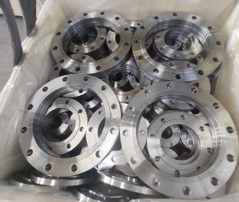 Threaded Steel Flange with Leak Proof Design for Industrial Gas Transport Applications