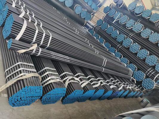 SCH80 Wall Thickness Seamless Steel Pipe with BA Surface Finish and Custom Lengths 1-12m