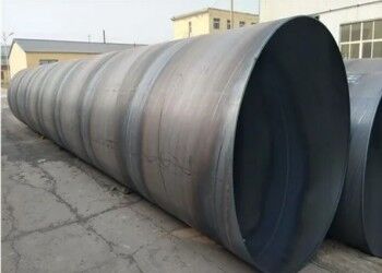 SSAW Steel Pipe with 5mm and 25.4mm Wall Thickness Ideal for Industrial Construction and Fluid Transport