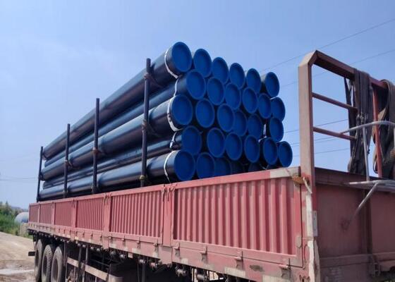 Galvanized Steel ERW Steel Pipe with 1-24M Length for Structural Applications