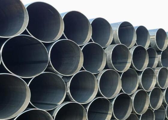 0.5-60 mm Wall Thickness ERW Steel Pipe ASTM A500 Certified for Various Engineering Projects