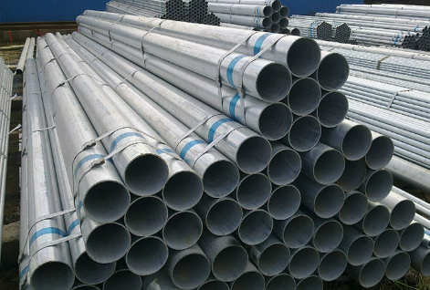 Galvanized Steel ERW Steel Pipe with 1-24M Length for Structural Applications