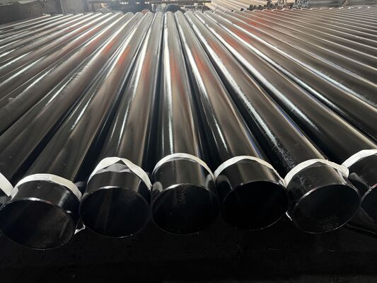 ERW Steel Pipe with Thickness Tolerance ±0.2% and Wall Thickness 0.5-60mm for Various Material Types